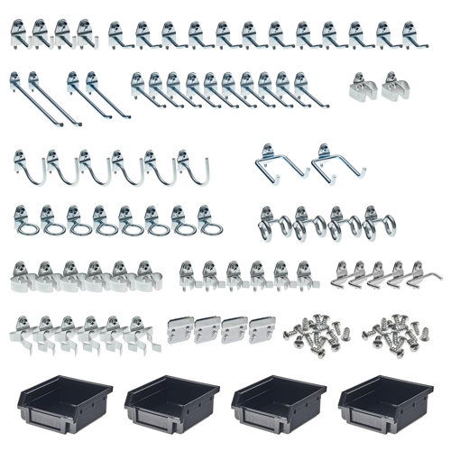 WFX Utility™ Steel Pegboard Accessory Kit Wayfair